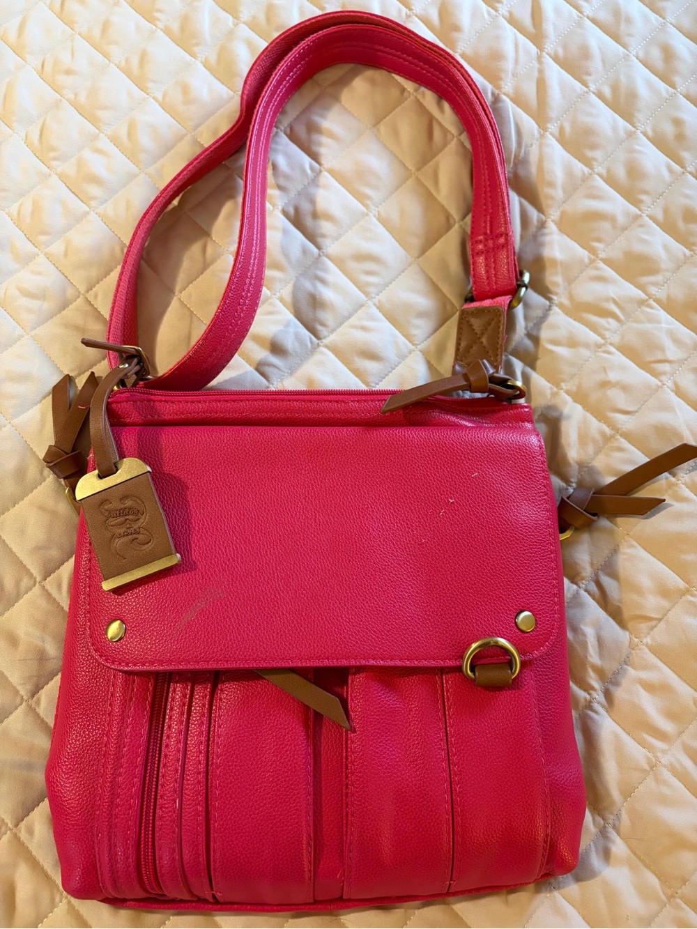 Bulldog Cases BDP-036 Pink Crossbody Concealment Purse
